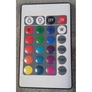 RGB LED Controller Only Multiple Color Flash Strobe Smooth Fade READ